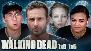 The Season 1 Finale of *The Walking Dead* [REACTION] First Time Watching 1x5 1x6!