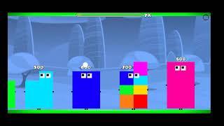 numberblocks one to one trillion in geometry dash