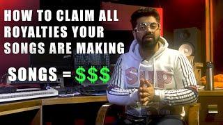 Claim All Types of Royalties from Music! Music Business for Independent Artist