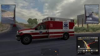 American Truck Simulator gameplay