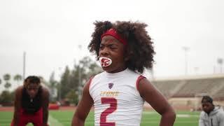 Olaijah Griffin and Daniel “Duse” McGuire USC workout | Neon Fitness | Music by Nipsey Hussle