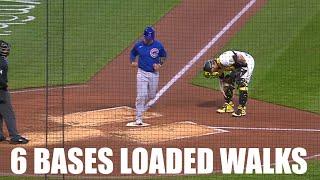 Pirates Allow 6 Bases Loaded Walks as Cubs Score 7 in 5th Inning