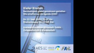 Kieler Knoten – Nachhaltigkeit global gemeinsam gestalten – Wie schaffen wir die Agenda 2030?