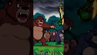 Mowgli vs Shere Khan The Power of Friendship Jungle Adventure  Hindi and Urdu Kids Story #Shorts