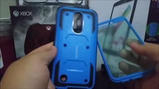 MetroPCS LG Aristo Heavy Duty Full-Body Rugged Holster Armor Case Unboxing