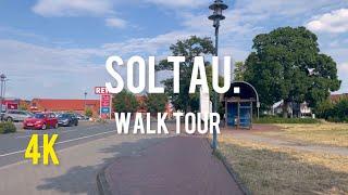 Soltau Walk Tour/ Rundgang durch Soltau/گشتی در شهر Soltau 4K 60fps