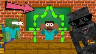 Monster School : BOTTLE FLIP CHALLENGE - Minecraft Animation