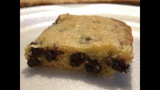 Dollar Tree Dessert Chocolate Chip COOKIE BARS 4 Ingredients | Southern Sassy Mama