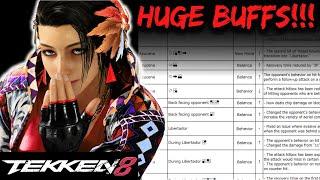 TEKKEN 8 JUNE PATCH NOTES (1.05) MASSIVE BALANCE CHANGES! PART 2