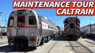 A Tour of Caltrain's Maintenance Facility! - Behind the Scenes