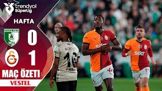 Bodrumspor 0-1 Galatasaray MAÇ ÖZETI | Trendyol Süper Lig 2024/25