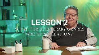 What three literary genres are in Revelation?