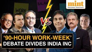 Vijay Kedia, Deepak Shenoy, Anand Mahindra On '90-Hour Work Week' Debate | Corporate India DIVIDED