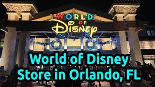 The World of Disney Store, Disney Spring Orlando, Florida Dec 20, 2024 | TripJoy TV