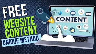 How To Get Free Content For Website