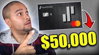 $50,000 Synchrony Premier World Mastercard Approval