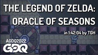 The Legend of Zelda: Oracle of Seasons by TGH in 1:42:04 - AGDQ 2022 Online