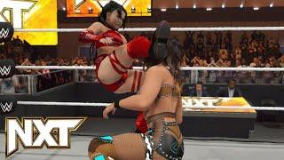 WWE 2K24 NXT JAZMYN NYX VS FALLON HENLEY