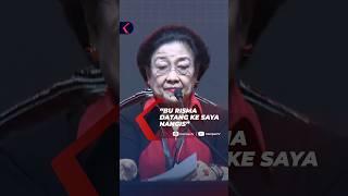 Megawati Soekarnoputri Ungkapkan Dirinya Pernah Bicara dengan Risma Hingga Menangis #shorts