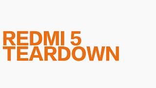 Redmi 5: Teardown