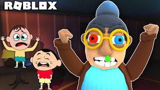 TEAM GRANDMA ESCAPE In Roblox - Team Work Obby | Khaleel and Motu Gameplay