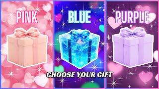 Choose your gift 3 gift box challenge