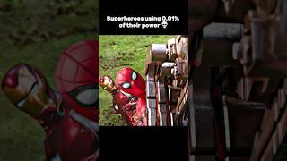 Superheroes using 0.01% of their power