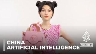 AI in China: Computer-generated 'people' used for promotions