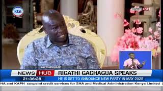 Rigathi Gachagua Exposes Ruto’s Secret Plan to Control Judiciary & Elections || Shares His Plan