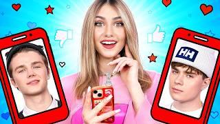 Popular vs Unpopular Crush Fight Over Girl! Pretty Girl Turns Ugly to Test Boys