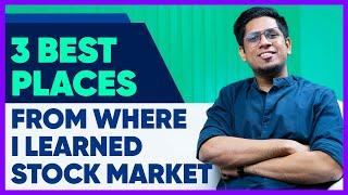 My 3 Teachers! Where & How Did I Learn Stock Market Trading From?