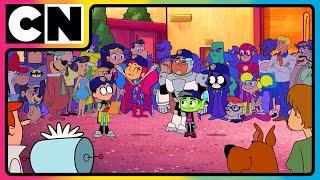 A Warner Bros Party Bash Like No Other! 🪩| Teen Titans Go | #compilation | #cartoon | @cnindia