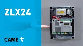 CAME ZLX24, the universal control board of all 24V motors for swing gates
