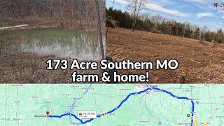 Epic adventure: Road trip & property tour of a magnificent 173-acre Wheatland, MO sanctuary! PART 1