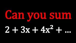 Finding An Interesting Sum | 2 Ways