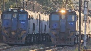 A busy Sunday on the NATCOR mainline between Johannesburg and Durban