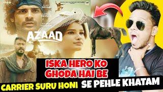 Azaad Movie Trailer ! Roast Review By Filmy Sikandar ! Ajay Devgan ! Rasha Thadani