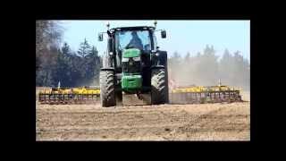 John Deere 6210r kompaktor bednar swifter  SO 8000 F, vály cambridge