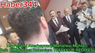 Kahramanmaraş'lı Muhtar Sefa Kirişci'den ASİL DAVRANIŞ #keşfet #azerbaycan #aliyeverdoğan #okul