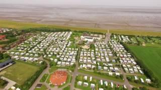 Das Nordsee-Camp Norddeich von oben