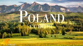 FLYING OVER POLAND (4K UHD) - Relaxing Music Along With Beautiful Nature Videos - 4K Video HD