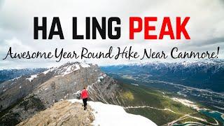 Ha Ling Peak Hike: One of The Best Year-Round Hikes Near Canmore!