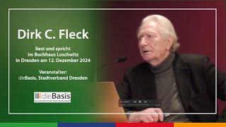 Dirk C. Fleck im Buchhaus Loschwitz