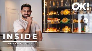 Inside boxer Amir Khan's Bolton home - OK! Magazine house tour