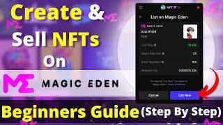 How to Create & Sell NFTs On Magic Eden: Step-by-Step Guide For Beginners [HINDI] List NFTs For FREE