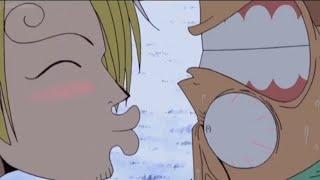 FUNNY MOMENT ONE PIECE BEFORE TIME SKIP