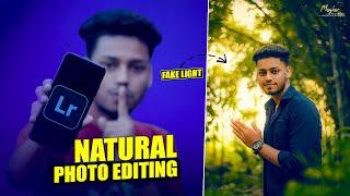 Beautiful Natural And Cinematic Tones Photo Editing || Adobe Lightroom Tutorial || Mazhar Pictures