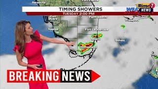 Special Weather Alert Issued for Miami, Hialeah, and Miami Beach Until 2:45 PM