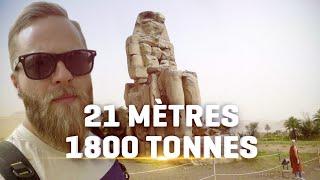 Les gigantesques colosses de Memnon