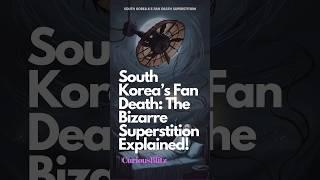 South Korea’s Fan Death: The Strange Superstition That Persists! ️